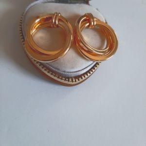 Gold Tone Earrings